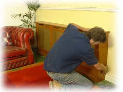 bay radiator cabinet